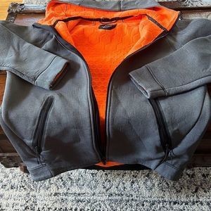 Nike full zip hoodie tech like material